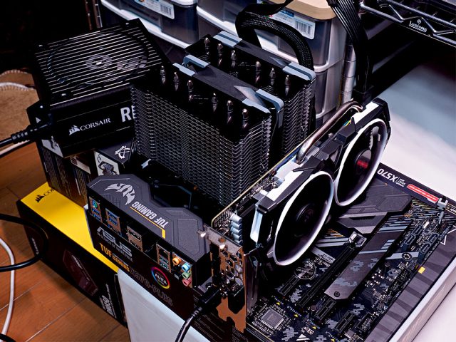 自作PCセット　CPU:RYZEN1600X、マザボ、メモリ