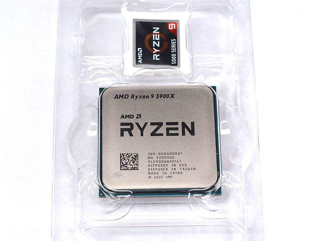 AMD Ryzen9 5900X 本体のみ